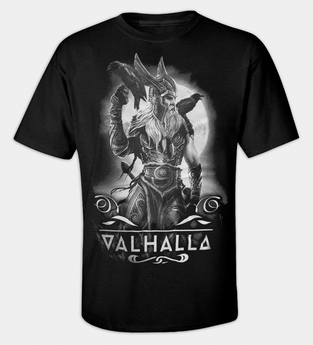 Valhalla t-skjorte