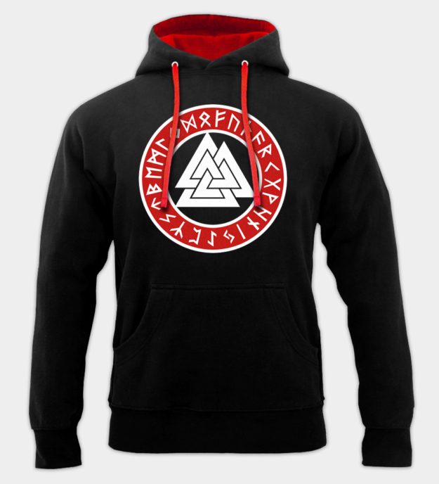 Valknut hettegenser