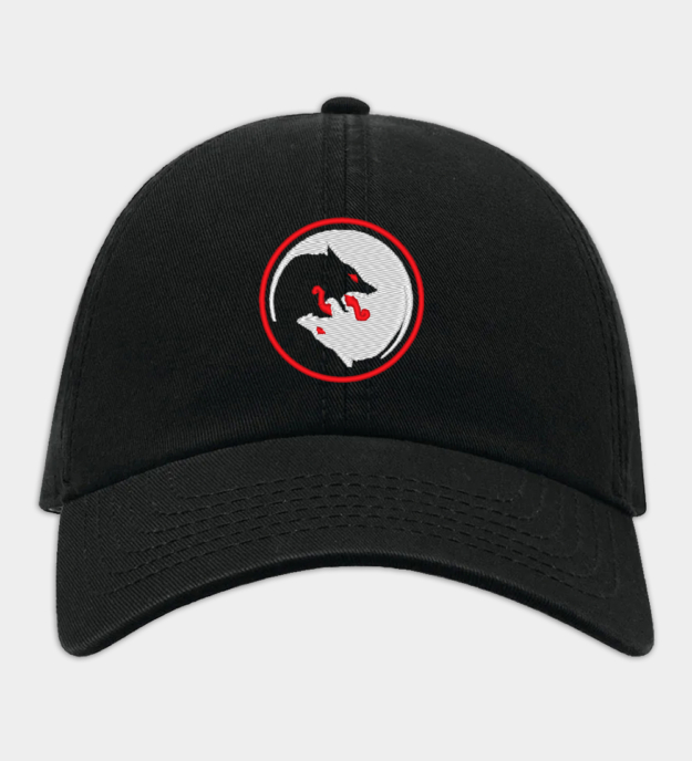Odins ulver brodert caps