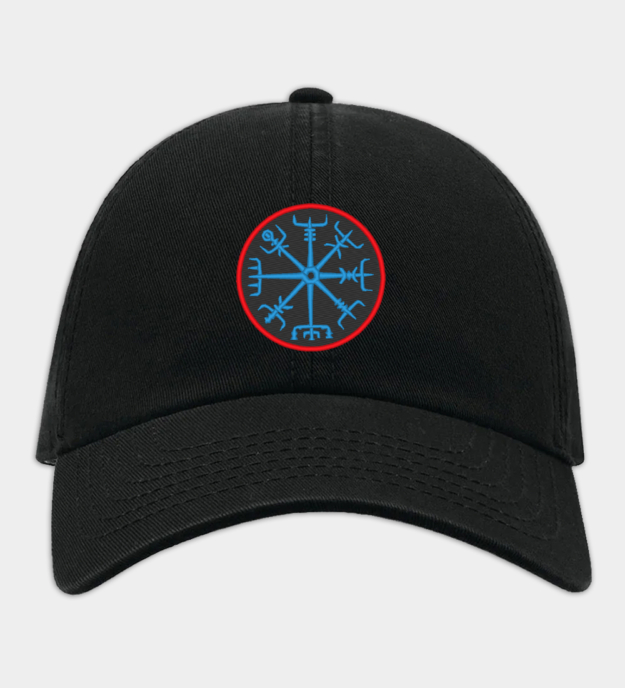 Vegvisir brodert caps