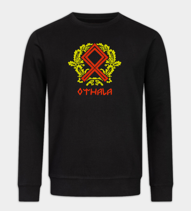 Othala-rune brodert sweatshirt