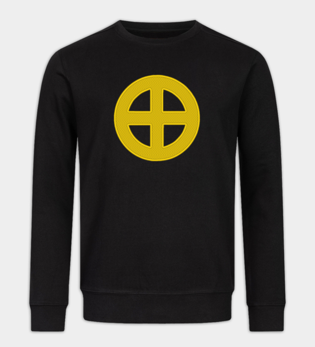 Solkors brodert sweatshirt