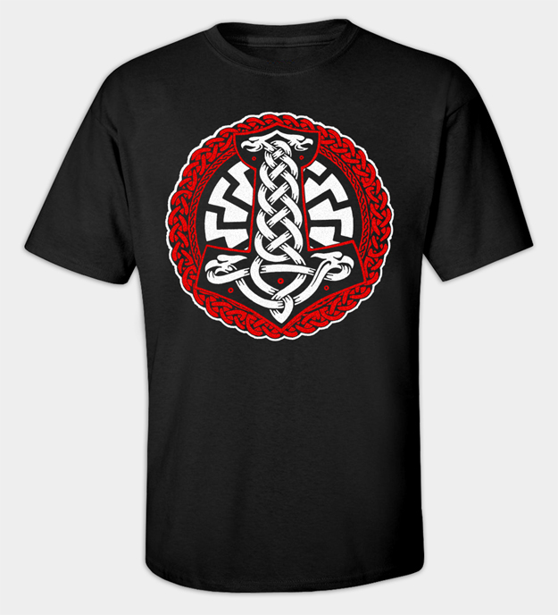 Viking Solhjul t-skjorte